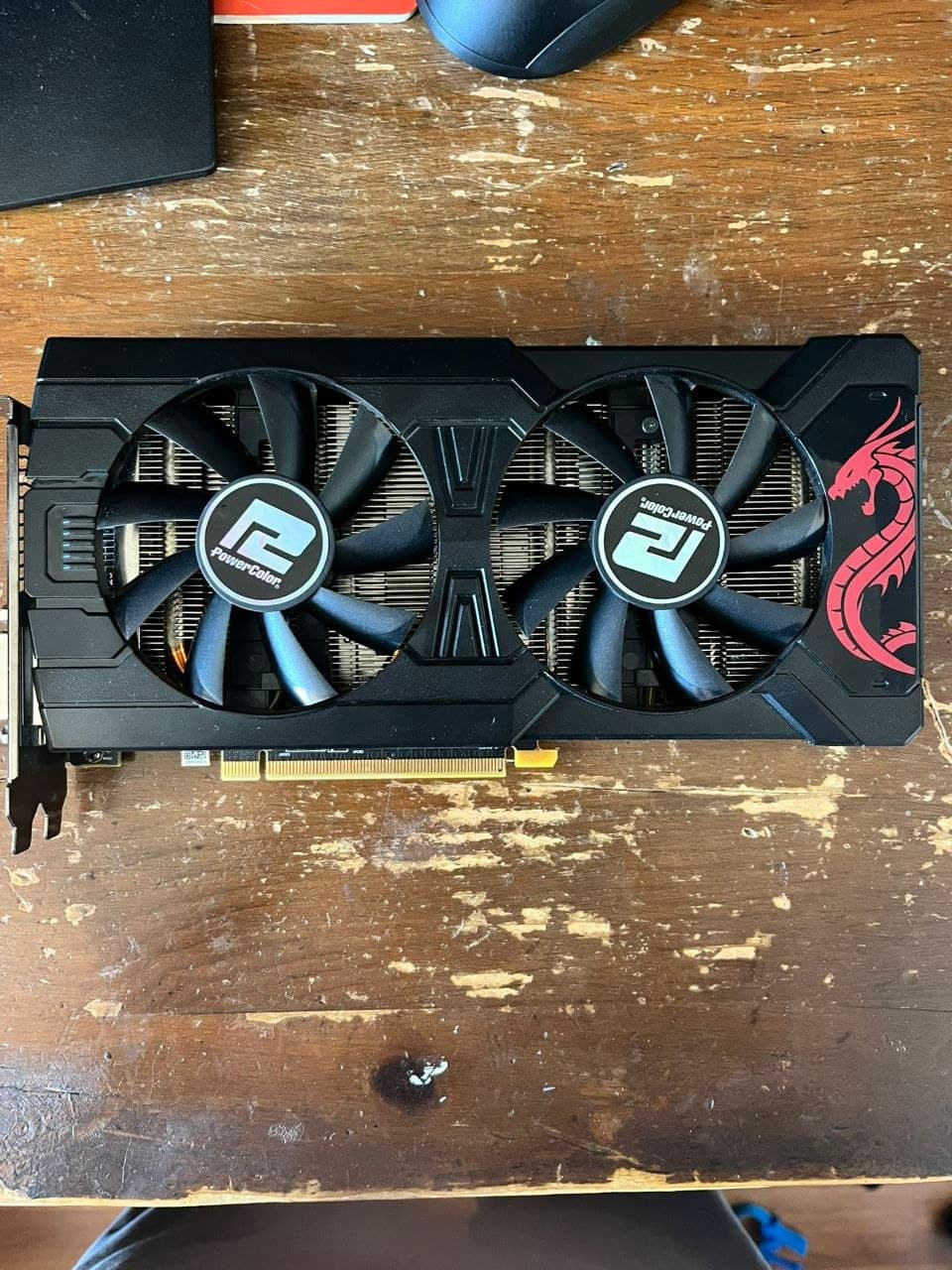 rx 570 4G red dragon